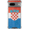 Croatia Flag Distressed Google Pixel 8 Clear Case